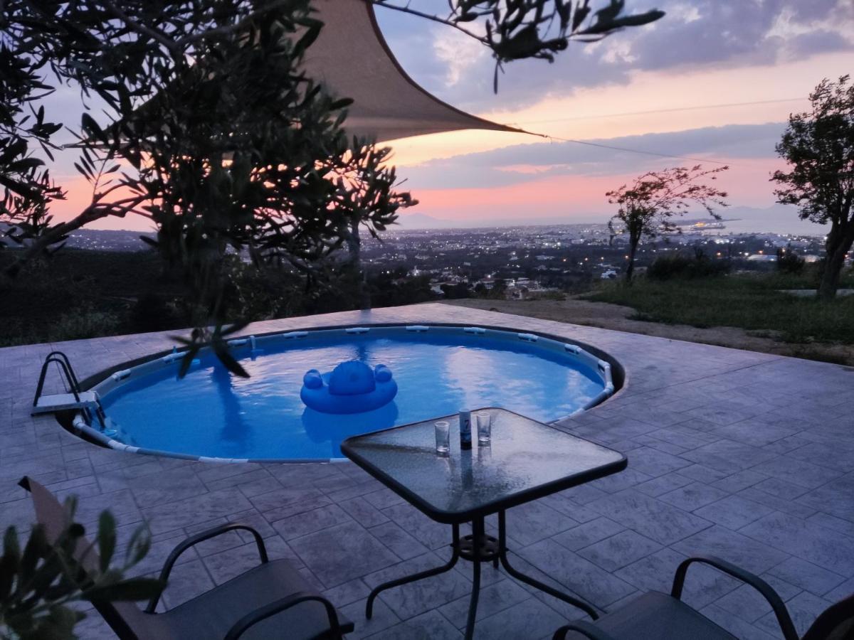 Yiorgos, Amazing Sunset View House Apartment Psalidi  Ngoại thất bức ảnh