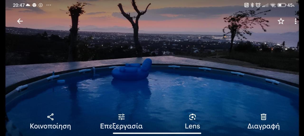 Yiorgos, Amazing Sunset View House Apartment Psalidi  Ngoại thất bức ảnh