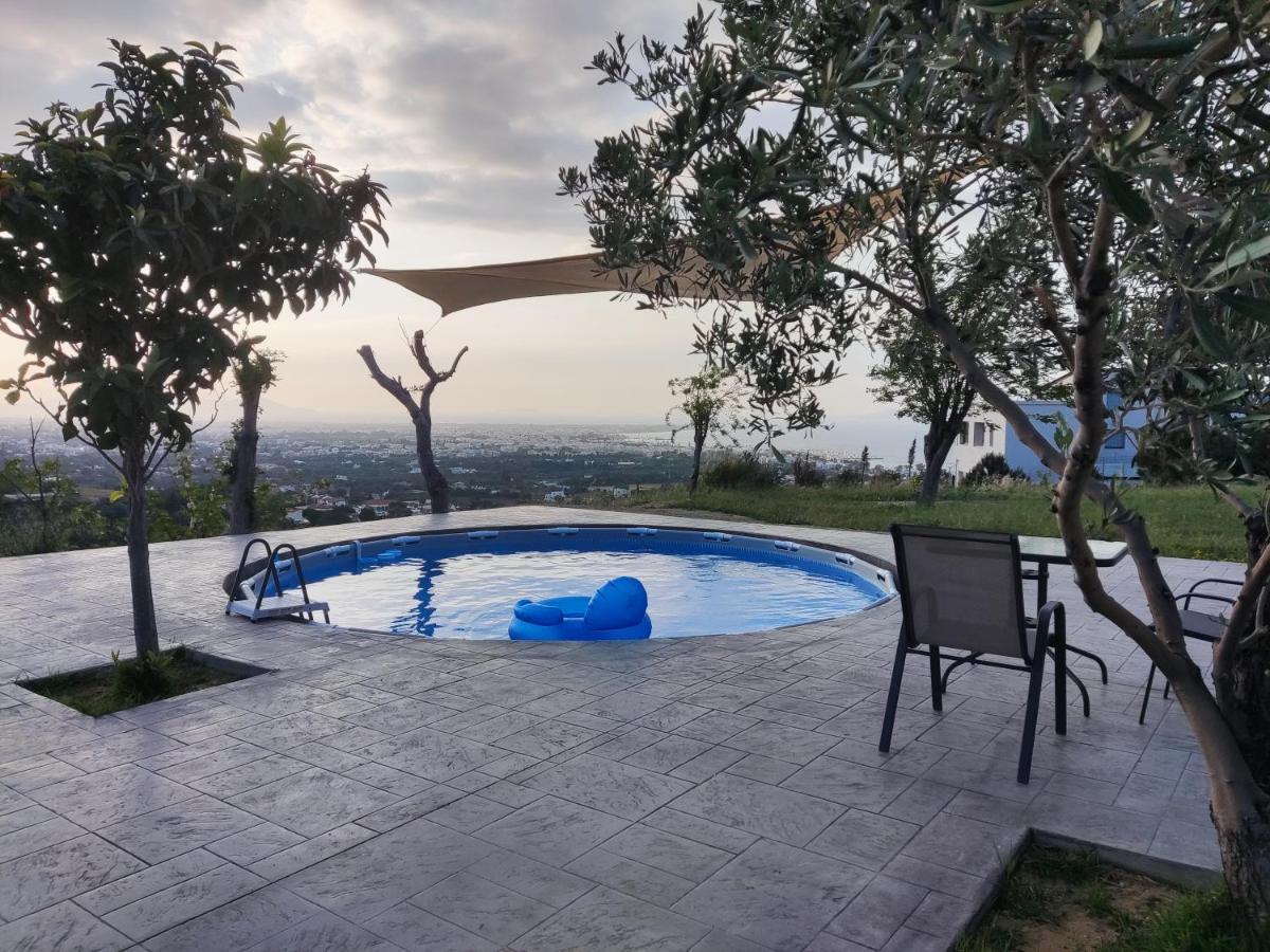Yiorgos, Amazing Sunset View House Apartment Psalidi  Ngoại thất bức ảnh