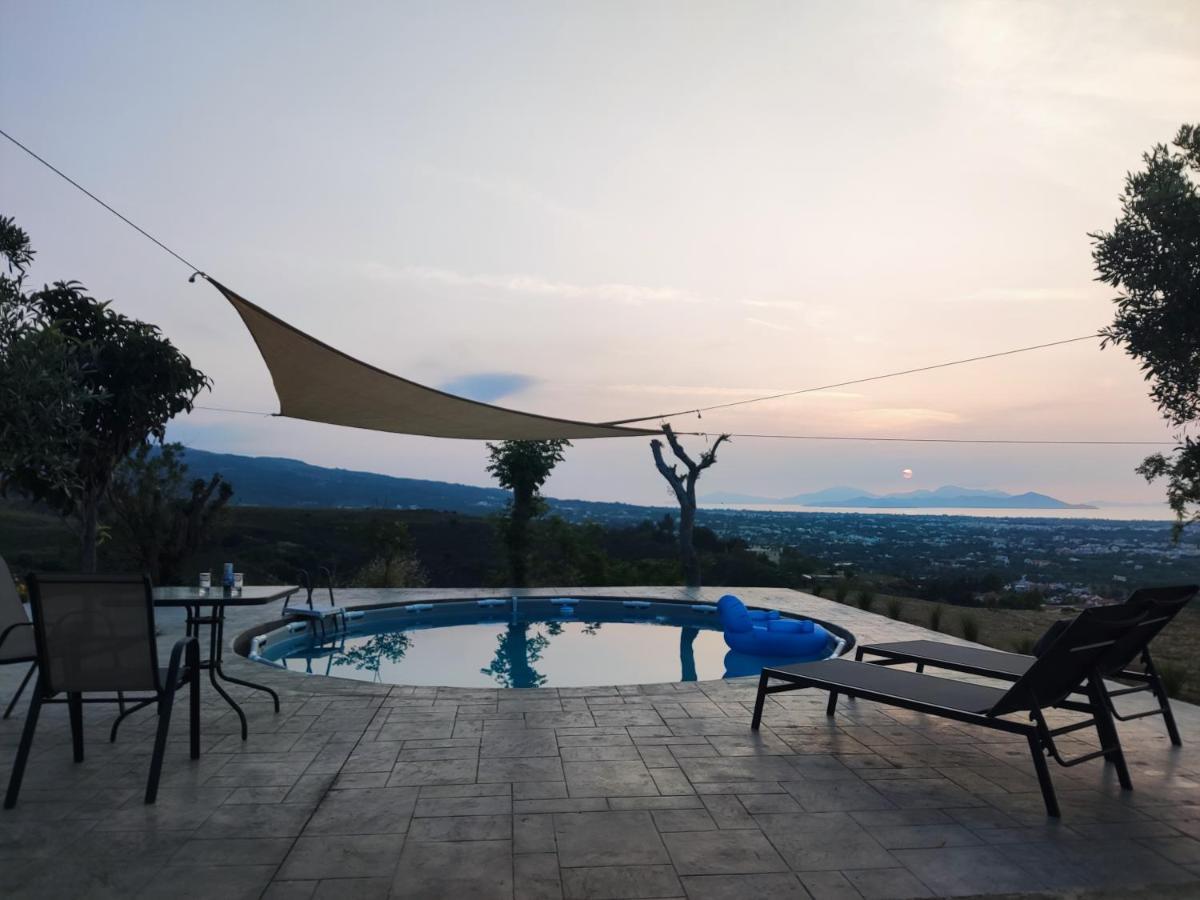 Yiorgos, Amazing Sunset View House Apartment Psalidi  Ngoại thất bức ảnh